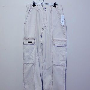 Urban Outfitters BDG- Brand New White Cargo Pants